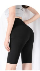 Shark Pants Women Wear Thin Black Leggings Spring And Autumn Five-point Tight Cycling Shorts