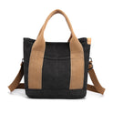 Trendy All-match Simple Fashion Korean Style Large Capacity Commute Leisure Canvas Bag