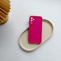 Solid Color Minimalist Silicone Soft Shell Phone Case