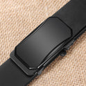 Toothless Automatic Buckle Belt Men's Leather Two-layer Cowhide Belt Men's Business Casual Men's Middle-aged Youth Belt