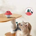 Cat Wand Suction Cup Pet Movement Playing Toy Cat Wand Toys Retractable Cat Teaser Cat Toys Cat Exercise Toys For Indoor Kittens