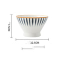 Creative Japanese Hand-painted Underglaze Ceramic Bowl