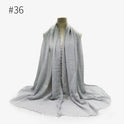 Baotou Scarf Ring Velvet TR Cotton Monochrome Single Product Demolition