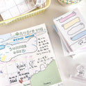 Cute Cartoon Hand Account Collage Message-leaving Sticky Note