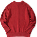 Men's Solid Color Long Sleeve Round Neck Fashion Sweater