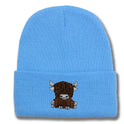 Cartoon Long Hair Yak Knitted Hat Autumn And Winter Warm Wool