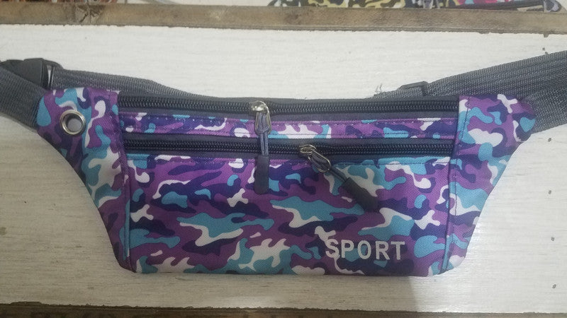 Fashionable Camouflage Print Waterproof Sports Fanny Pack