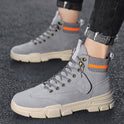 High-top Martin Leather Boots New British Tooling Boots Men