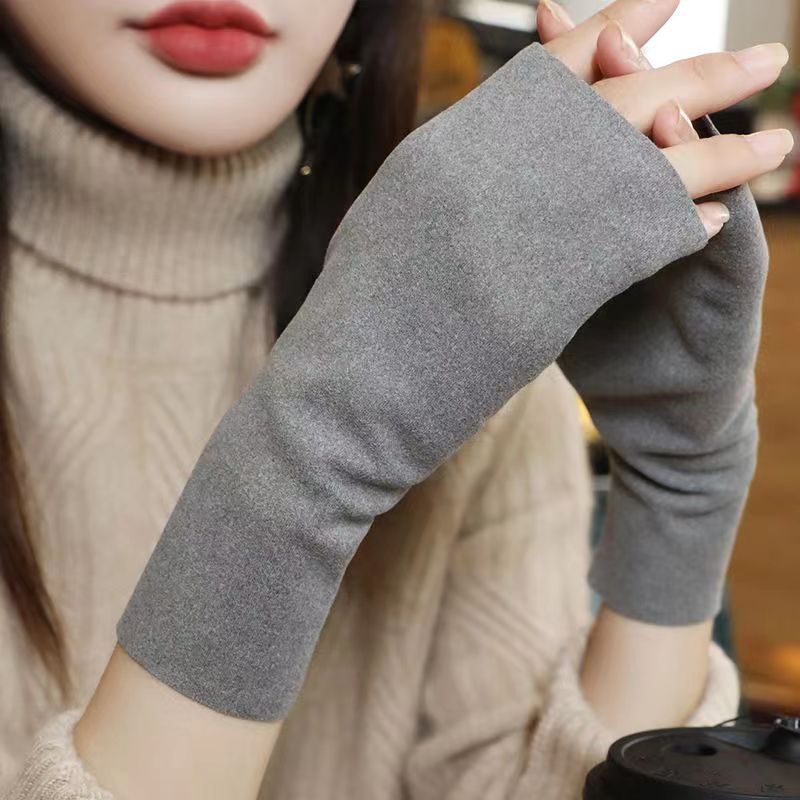 Thermal Gloves Women's Self-heating Dralon Fingerless Gloves