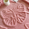 Butterfly Cotton Wool Leisure Blanket