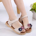 Fashion Children's Shoes Korean Princess Open-toe Middle-aged Children's Little Girls Beach Shoes