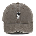 Spaceman Washed-out Vintage Distressed Baseball Cap