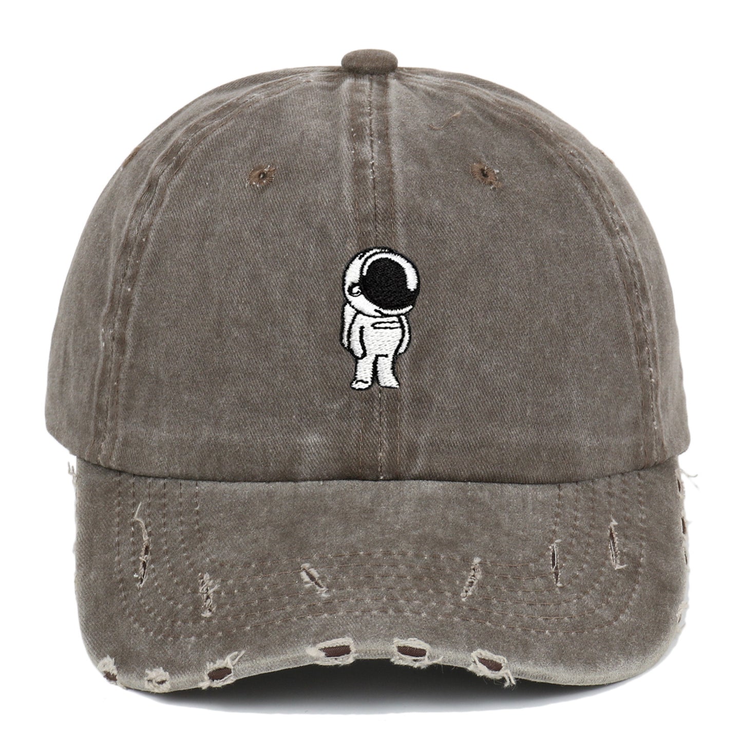 Spaceman Washed-out Vintage Distressed Baseball Cap