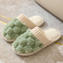 Indoor Warm Platform Couple Plush Slippers