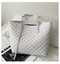 Diamond Check Bag Women's Shopping Bag Shoulder Underarm Bag