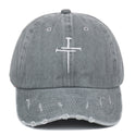 Personalized Embroidered Washed-out Vintage Distressed Baseball Hat