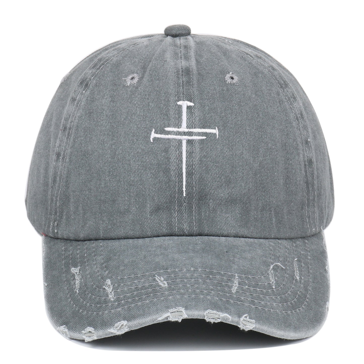 Personalized Embroidered Washed-out Vintage Distressed Baseball Hat