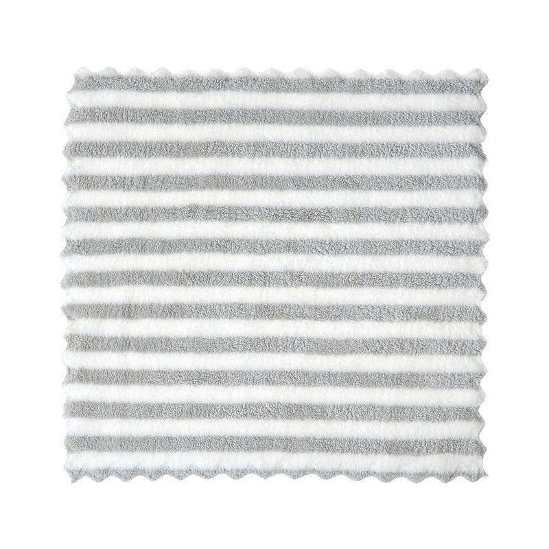 Striped Wipes Non-linting Cleaning Cloth