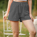 Women's Fashion Casual High Waist Lace-up Loose Shorts