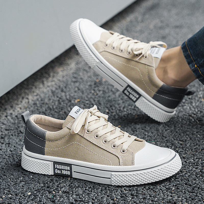 New Versatile Casual Low-top Men's Sports Canvas Shoes