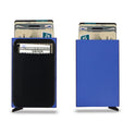 Men's Anti-theft Brushed Metal Wallet Ultra-thin