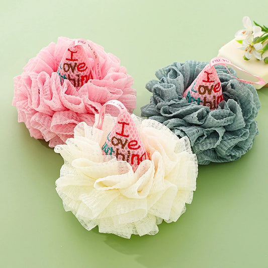 Bath Towel Bathing Back Rubbing Bath Ball Bath Flower Ball Foam Rubbing Towel Sponge Core Bathroom Supplies