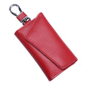 Large Capacity Real Leather Car Key Case