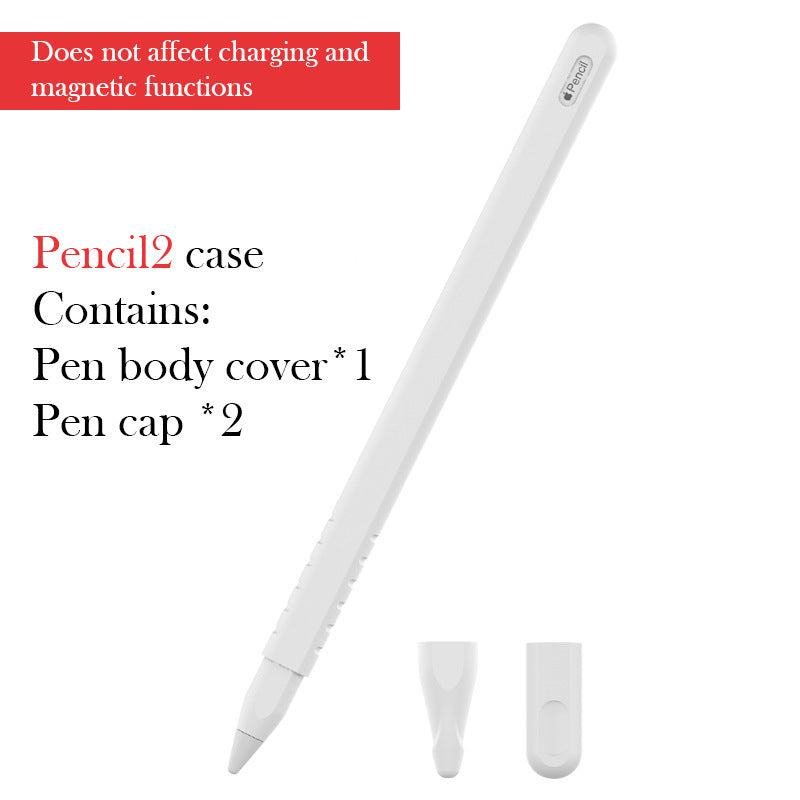 Compatible with Apple, Ipad Capacitor Pen Case II Stylus Silicone Case