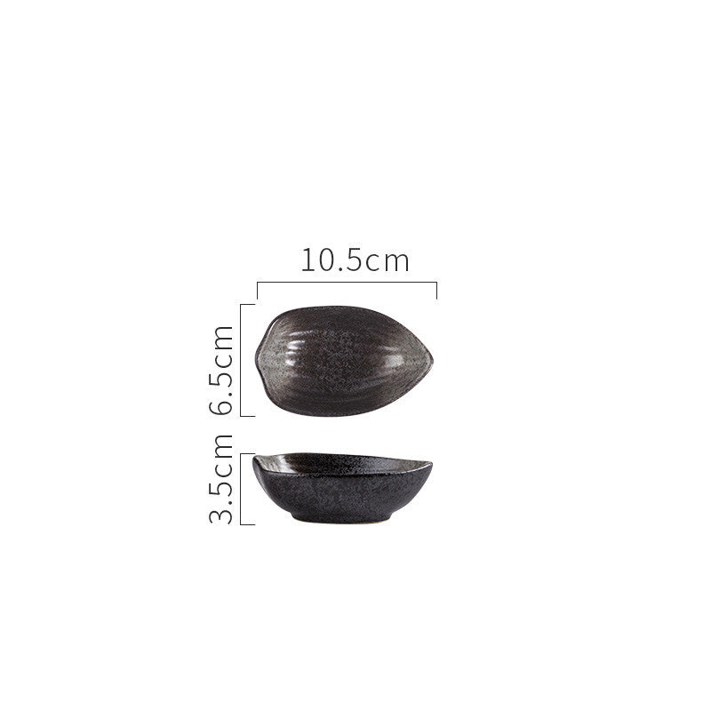 Irregular Creative Small Saucer Shaped Ceramic