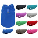 Pet Clothes Dog Thickened Solid Color Polar Fleece Waistcoat