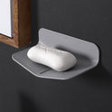 Wall-mounted V-shaped Soap Dish Without Perforation For Draining