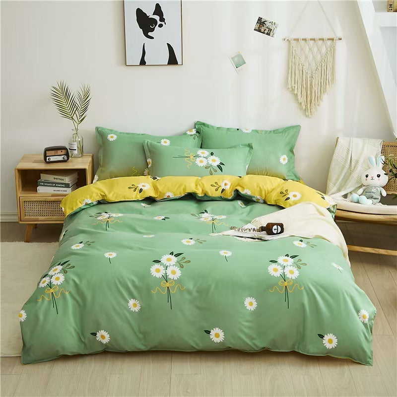 Bedding Pillowcase-piece Quilt Cover Bed Four-piece Set