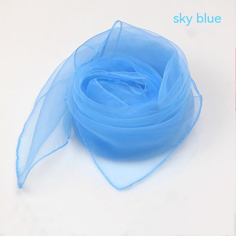 Perform Dance New Pure Color Chiffon Scarf