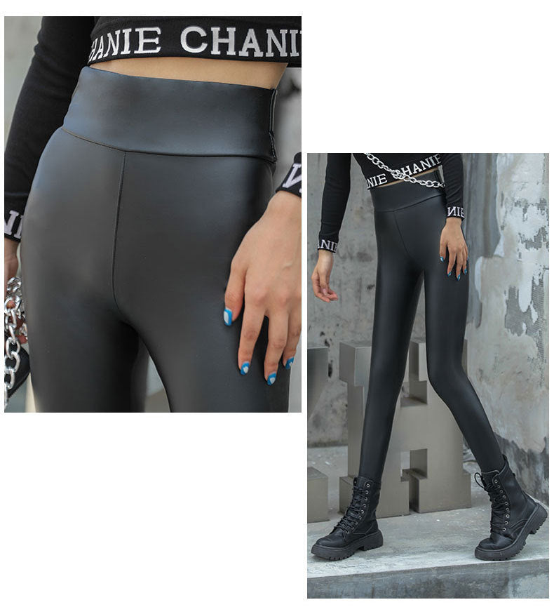 Women's Fashion Simple Hip Raise Slimming Stretch Leggings