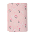 Butterfly-patterned Short Style Three-fold Wallet Multifunction