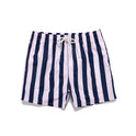 Summer New Plus Size Striped Drawstring Casual Pants