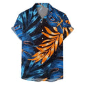 Men's Hong Kong Style Japanese Style Hip Hop Retro Loose Shirt