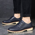 Men's Waterproof Rubber Versatile Lace-Up Shoes