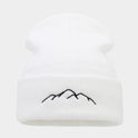 Peak Embroidery Sleeve Cap Trendy Outdoor Fashion Personalized Warm Keeping Beanie Hat