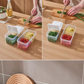 Refrigerator With Crispy Cereal And Transparent Storage Box