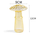 Household Glass Mushroom Vase Aromatherapy Bottle