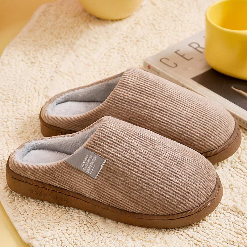 Cotton Slippers Floor Mopping Thickening Home Comfort