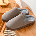 Home Indoor Wear-resistant Non Slip Cotton Slippers