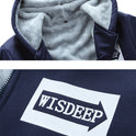 Men's Hooded Sports Suit With Fleece Sweater