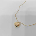 Women's Niche Three-dimensional Peach Heart Necklace