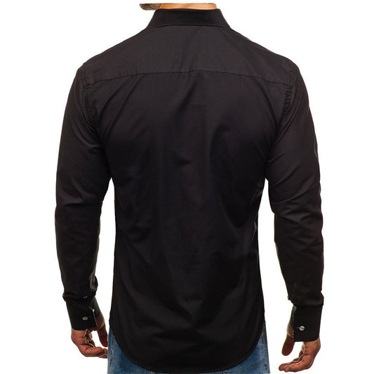 Men's Long-sleeved Shirt Fashion