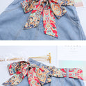 Fashion Women's Ribbon Belt With Skirt Chiffon Thin Narrow Long Small Scarf