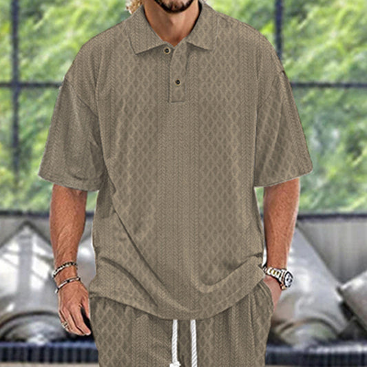 Summer Men's Loose All-matching Top