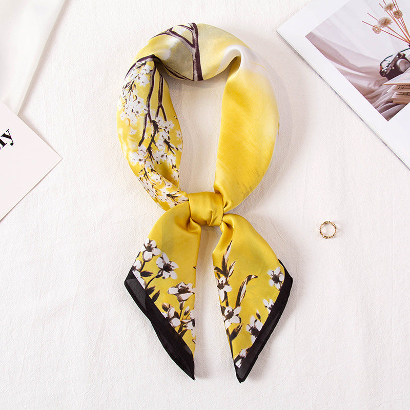 All-matching Imitated Silk Scarves Decoration