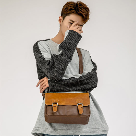 Men's Fashion Unique One-shoulder Vintage Bag